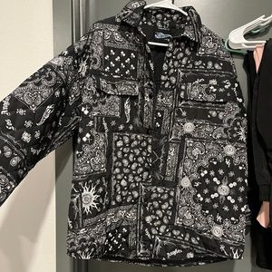 "Hot Wheels" Puffer Bandana Puffer Jacket